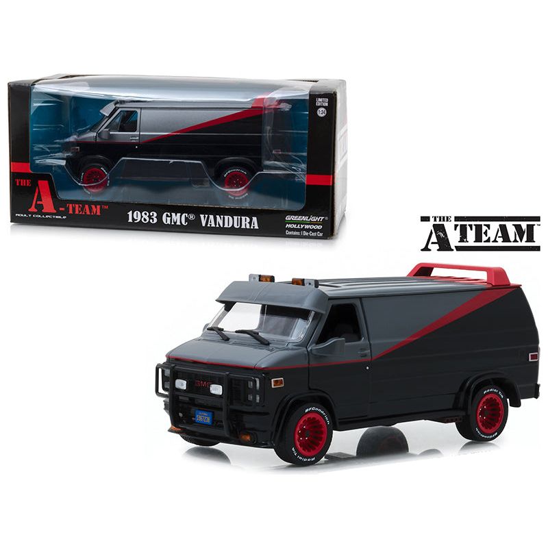 1983 GMC Vandura Van "The A-Team" (1983-1987) TV Series 1/24 Diecast Model Car by Greenlight-Greenlight-ModelCars.com
