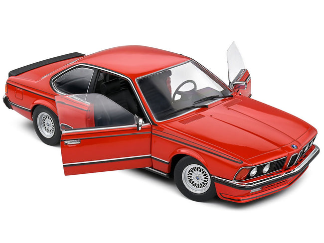 1984 BMW 635 CSI (E24) Henna Red 1/18 Diecast Model Car by Solido-Solido-ModelCars.com