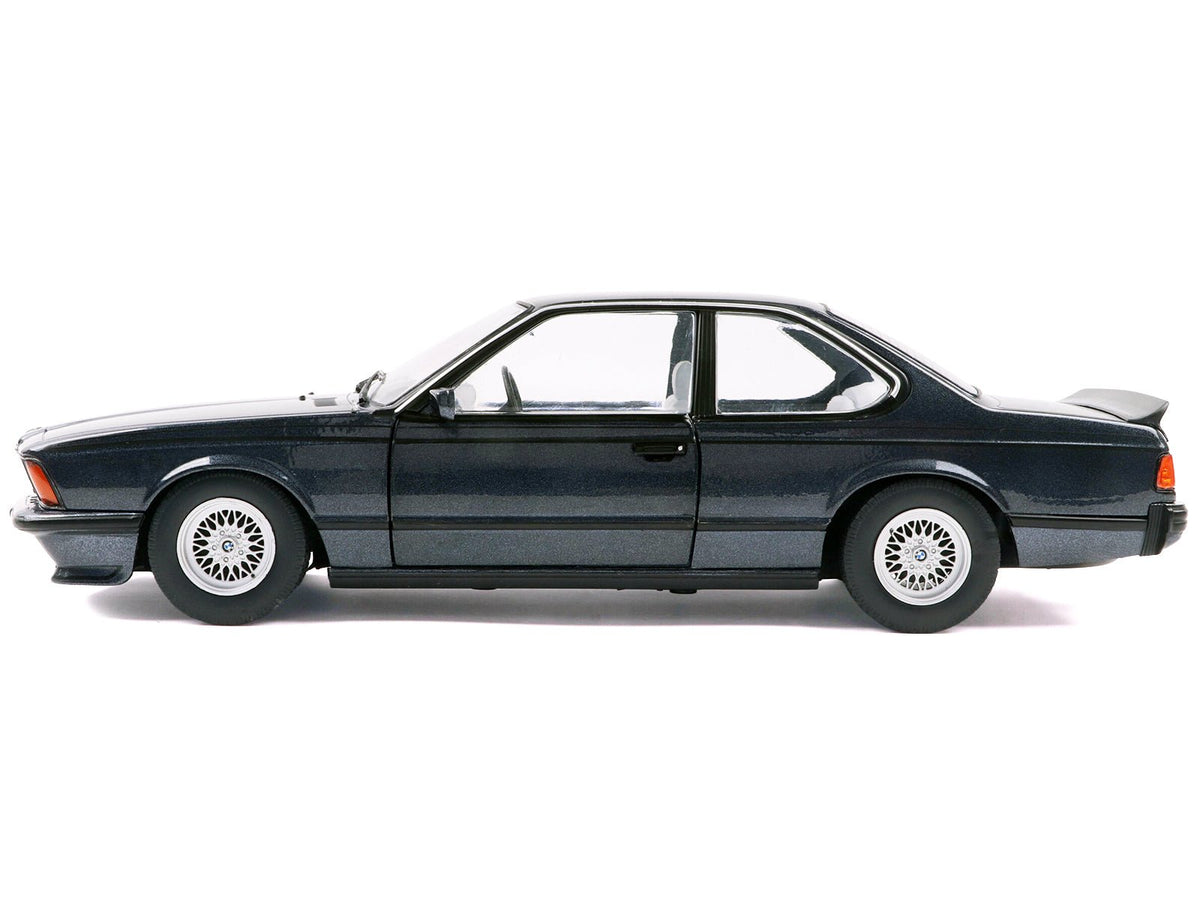 1984 BMW 635 CSI (E24) Macau Blue Metallic 1/18 Diecast Model Car by Solido-Solido-ModelCars.com