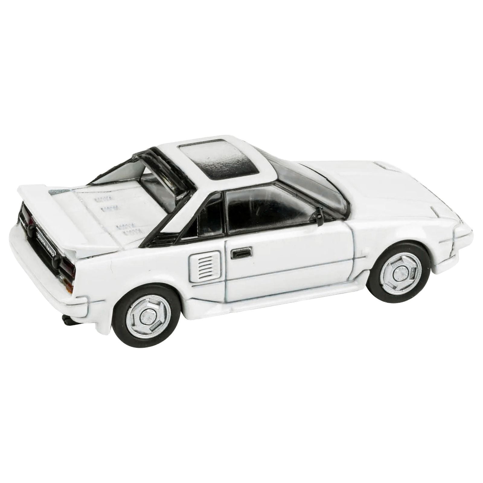 1985 Toyota MR2 MK1 Super White with Sunroof 1/64 Diecast Model Car by Paragon Models - Paragon - ModelCars.com