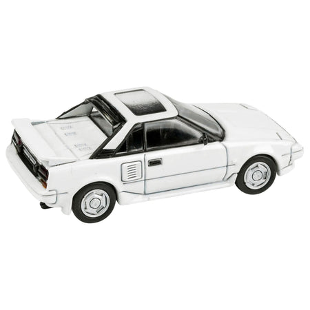 1985 Toyota MR2 MK1 Super White with Sunroof 1/64 Diecast Model Car by Paragon Models - Paragon - ModelCars.com