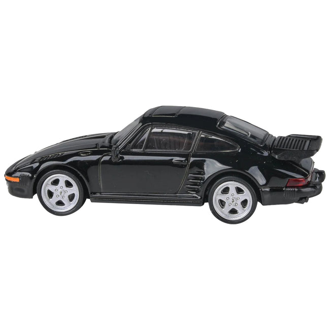 1986 RUF BTR Slantnose Black 1/64 Diecast Model Car by Paragon Models-Paragon-ModelCars.com