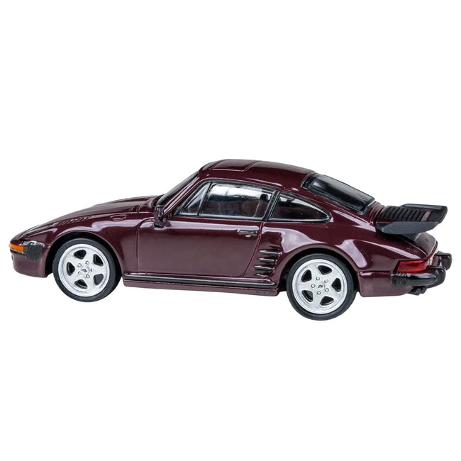 1986 RUF BTR Slantnose Ruby Red Metallic 1/64 Diecast Model Car by Paragon-Paragon-ModelCars.com