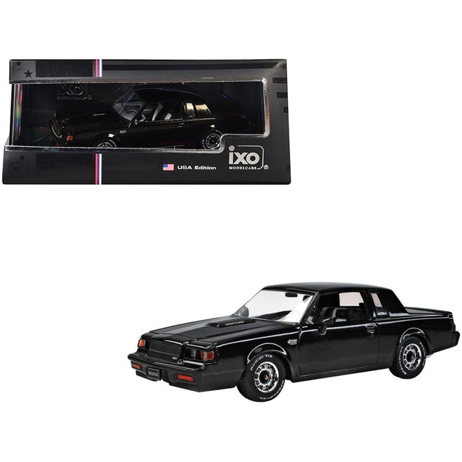 1987 Buick Grand National Black 1/43 Diecast Model by IXO Models-IXO-ModelCars.com