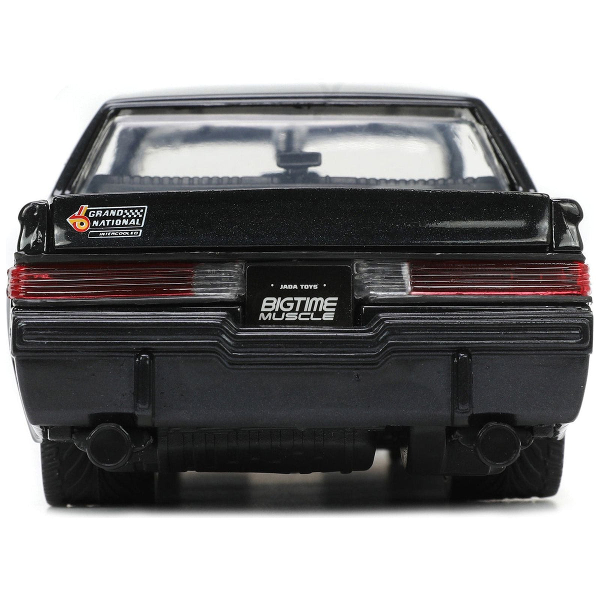 1987 Buick Grand National Black Metallic "Blackbird" "Bigtime Muscle" Series 1/24 Diecast Model Car by Jada - Jada - ModelCars.com