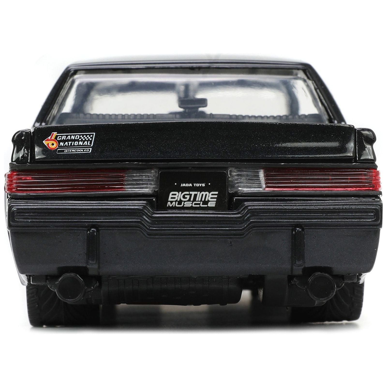 1987 Buick Grand National Black Metallic "Blackbird" "Bigtime Muscle" Series 1/24 Diecast Model Car by Jada - Jada - ModelCars.com
