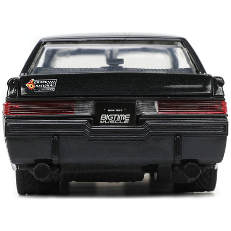 1987 Buick Grand National Black Metallic "Blackbird" "Bigtime Muscle" Series 1/24 Diecast Model Car by Jada - Jada - ModelCars.com