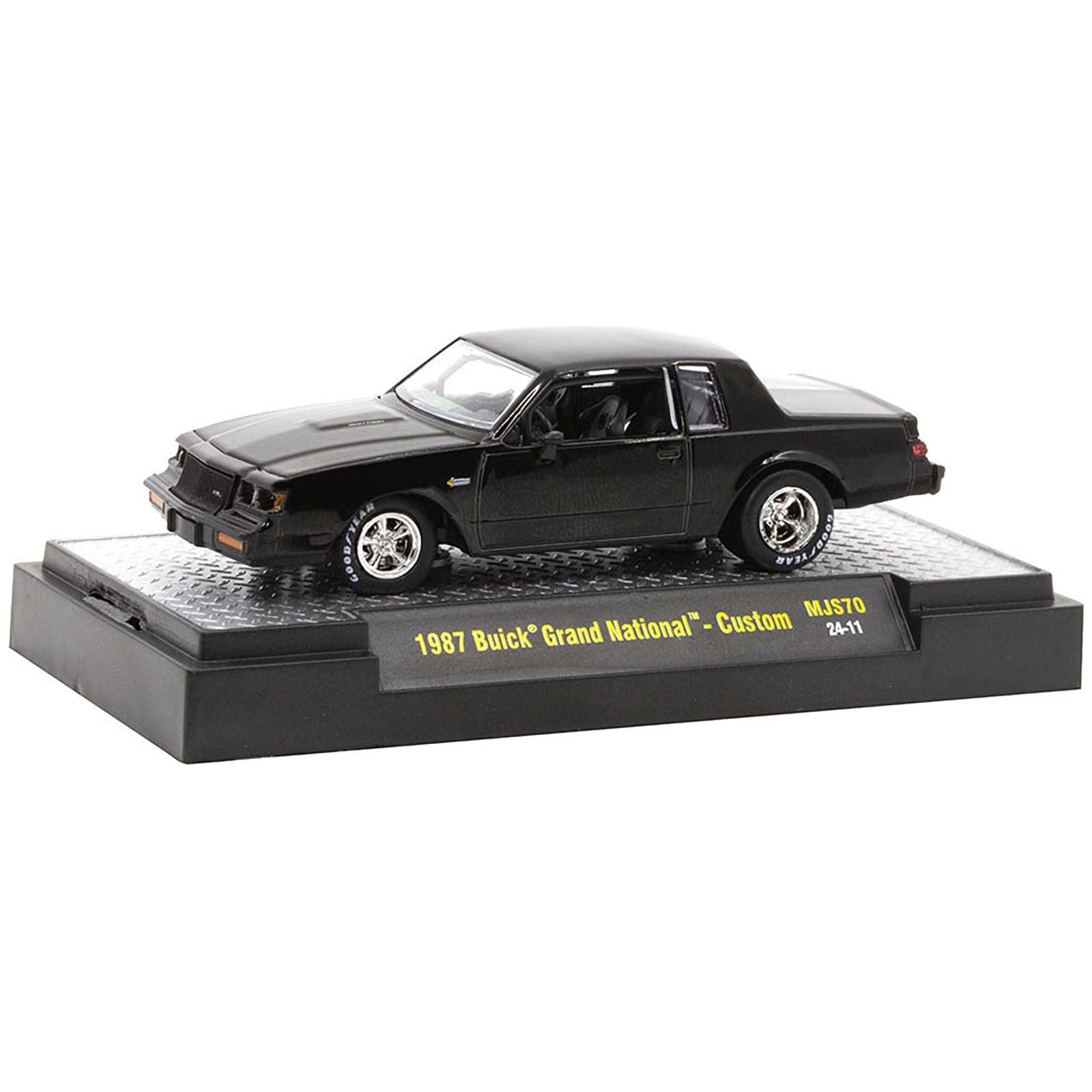 1987 Buick Grand National Custom Black Limited Edition to 5500 pieces Worldwide 1/64 Diecast Model Car by M2 Machines - M2 - ModelCars.com
