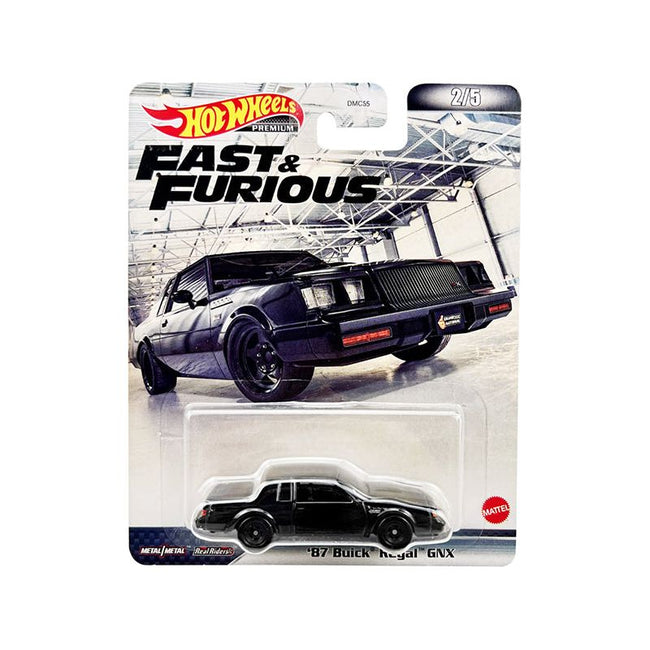 1987 Buick Regal GNX Black "Fast & Furious" Series Diecast Model Car by Hot Wheels-Hotwheels-ModelCars.com