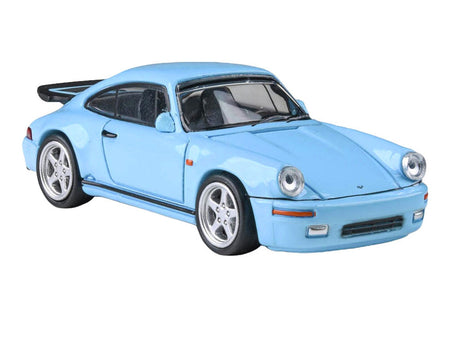 1987 RUF CTR Gulf Blue 1/64 Diecast Model Car by Paragon Models-Paragon-ModelCars.com