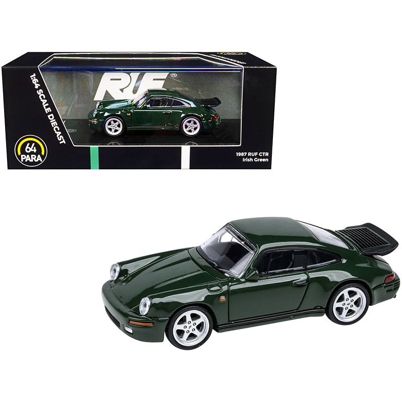 1987 RUF CTR Irish Green 1/64 Diecast Model Car by Paragon Models - Paragon - ModelCars.com