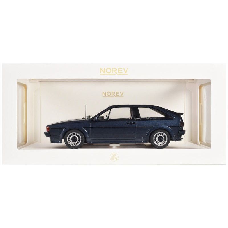 1987 Volkswagen Scirocco Scala Helios Blue Metallic 1/18 Diecast Model Car by Norev-Norev-ModelCars.com