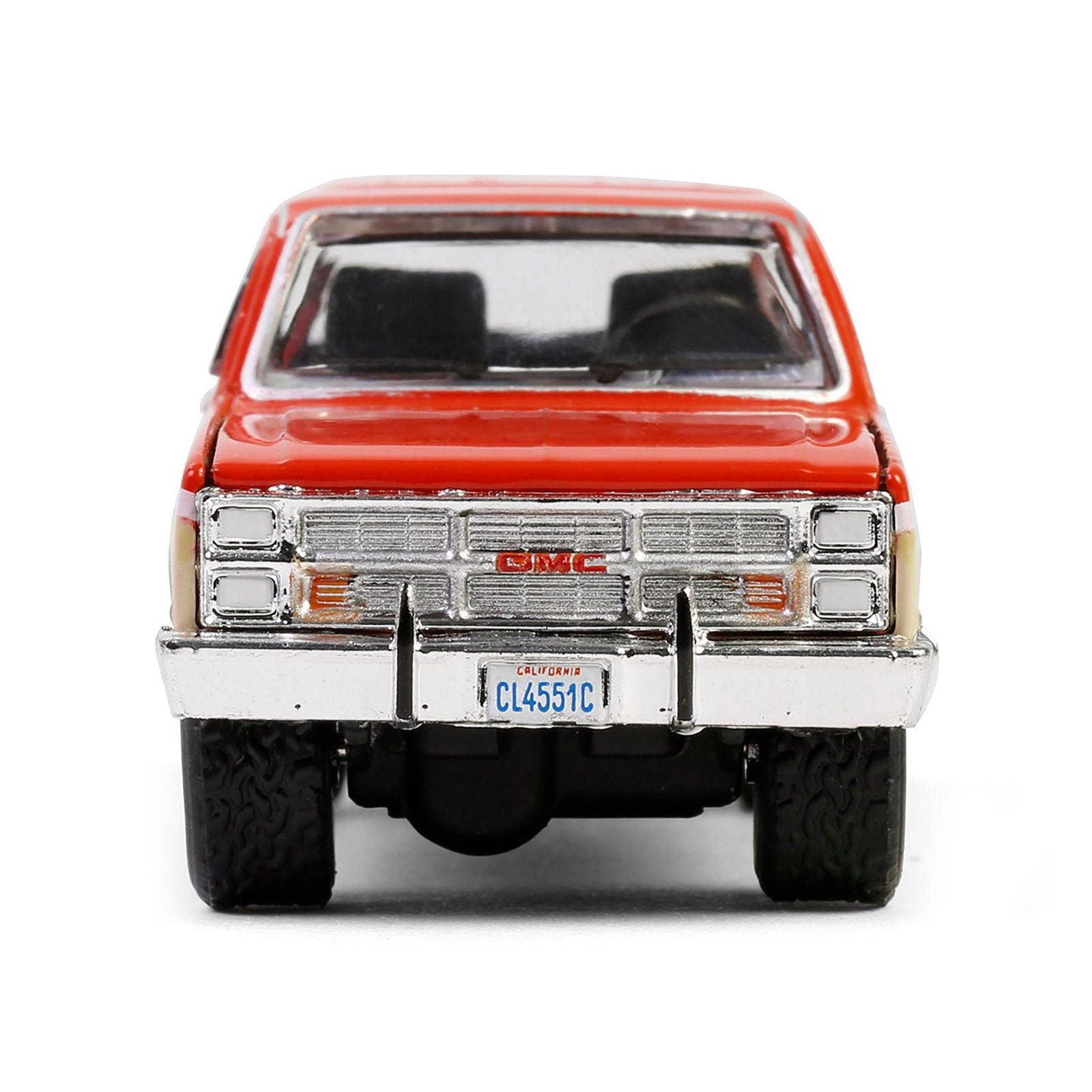 1988 GMC Suburban Sierra Classic C10 Orange and Beige 1 1/64 Diecast