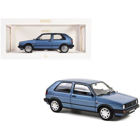 1988 Volkswagen Golf "10 Million" Star Blue Metallic 1/18 Diecast Model Car by Norev - Norev - ModelCars.com
