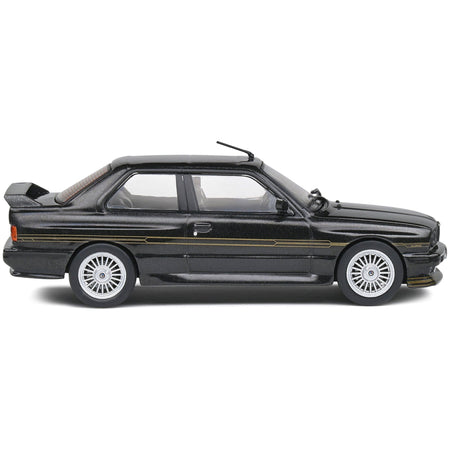 1989 BMW E30 M3 Alpina B6 3.5S Diamond Black Metallic 1/43 Diecast Model Car by Solido - Solido - ModelCars.com