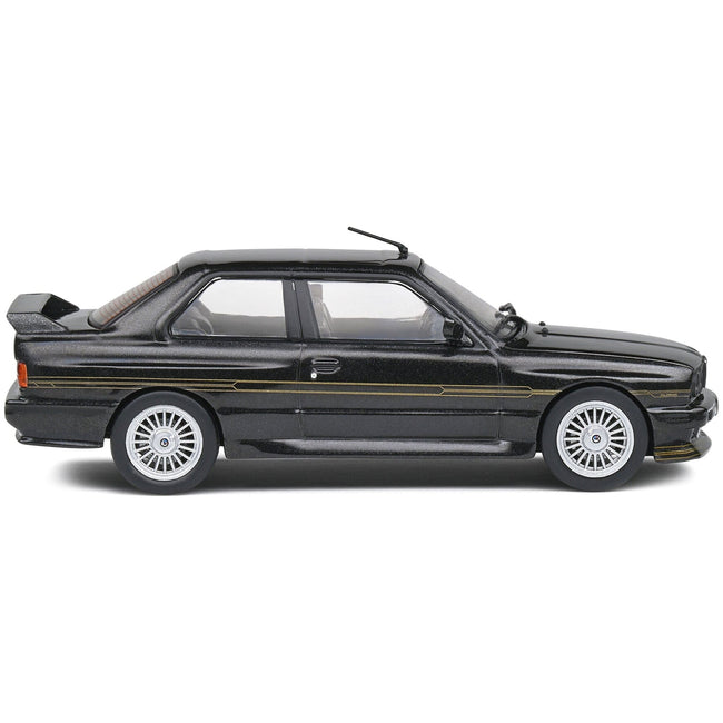 1989 BMW E30 M3 Alpina B6 3.5S Diamond Black Metallic 1/43 Diecast Model Car by Solido - Solido - ModelCars.com