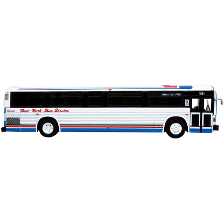 1989 MCI Classic Transit Bus New York Bus Service "Manhattan Express" "MTA New York City Bus" Series 1/87 Diecast Model by Iconic Replicas - Iconic Replicas - ModelCars.com