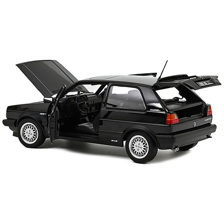 1989 Volkswagen Golf GTI Match Black Metallic 1/18 Diecast Model Car by Norev - Norev - ModelCars.com