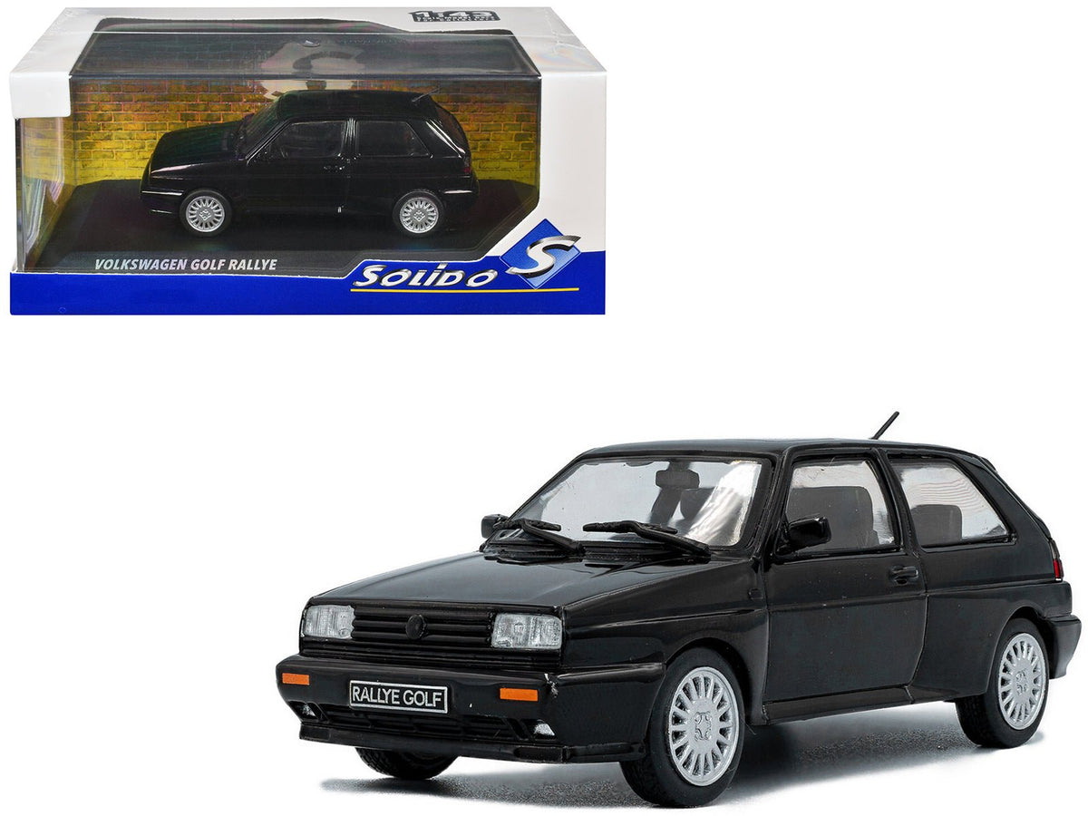 1989 Volkswagen Golf Rallye G60 Black 1/43 Diecast Model Car by Solido-Solido-ModelCars.com