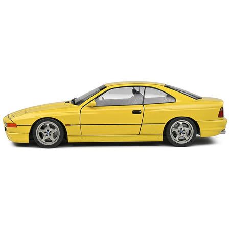 1990 BMW 850 (E31) CSI Dakar Yellow 1/18 Diecast Model Car by Solido - Solido - ModelCars.com