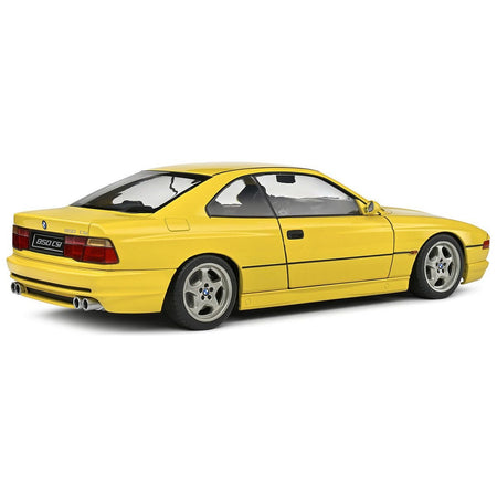 1990 BMW 850 (E31) CSI Dakar Yellow 1/18 Diecast Model Car by Solido - Solido - ModelCars.com