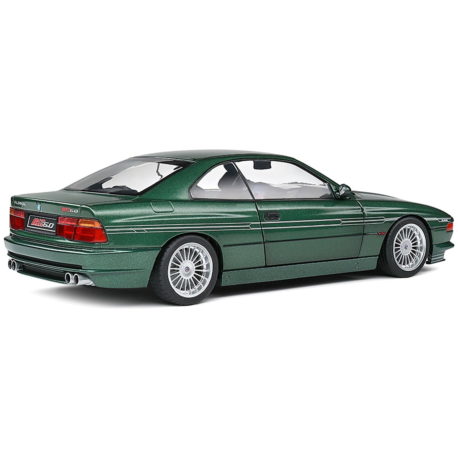 1990 BMW E31 Alpina B12 5.0L Alpina Green Metallic 1/18 Diecast Model Car by Solido - Solido - ModelCars.com
