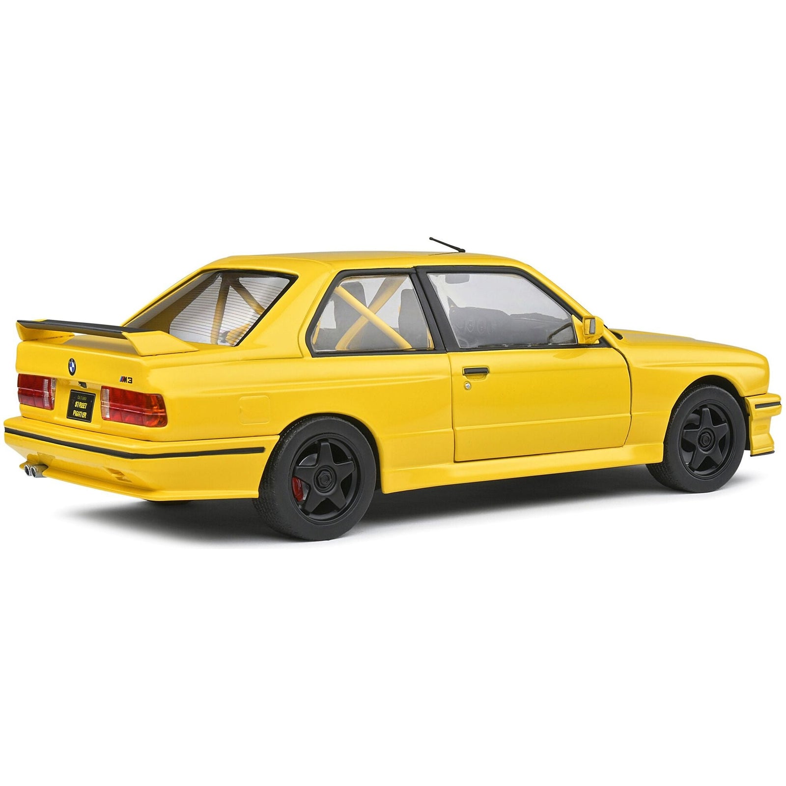1990 BMW M3 E30 Dakar Yellow "Street Fighter" 1/18 Diecast Model Car by Solido - Solido - ModelCars.com