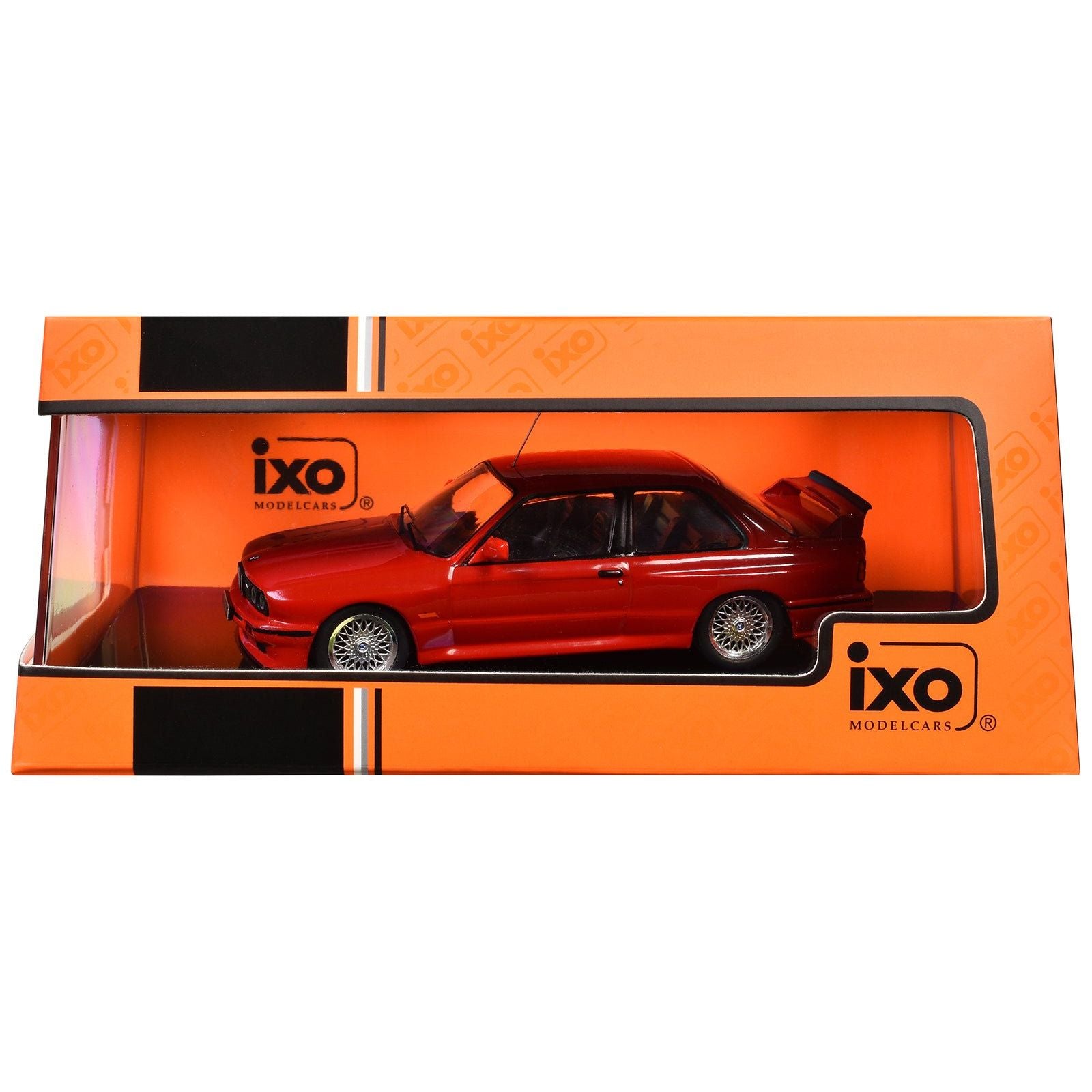 1990 BMW M3 Sport Evolution Red 1/43 Diecast Model by IXO Models - IXO - ModelCars.com