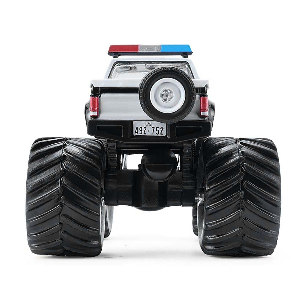 1990 GMC S-15 Monster Truck "Texas Department of Public Safety" Black and White "Kings of Crunch - Hot Pursuit" Special Edition 1/64 Diecast Model Car by Greenlight-Greenlight-ModelCars.com