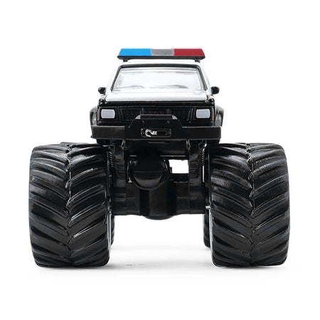 1990 GMC S-15 Monster Truck "Texas Department of Public Safety" Black and White "Kings of Crunch - Hot Pursuit" Special Edition 1/64 Diecast Model Car by Greenlight-Greenlight-ModelCars.com