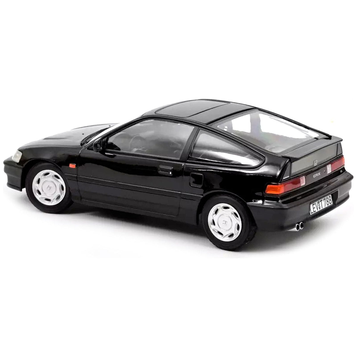 1990 Honda CRX Black 1/18 Diecast Model Car by Norev - Norev - ModelCars.com