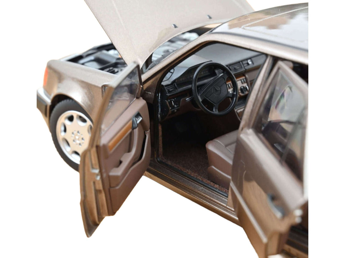 1990 Mercedes-Benz 500 E Impala Brown Metallic 1/18 Diecast Model Car by Norev-Norev-ModelCars.com