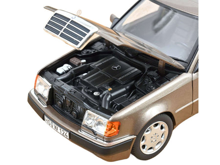 1990 Mercedes-Benz 500 E Impala Brown Metallic 1/18 Diecast Model Car by Norev-Norev-ModelCars.com