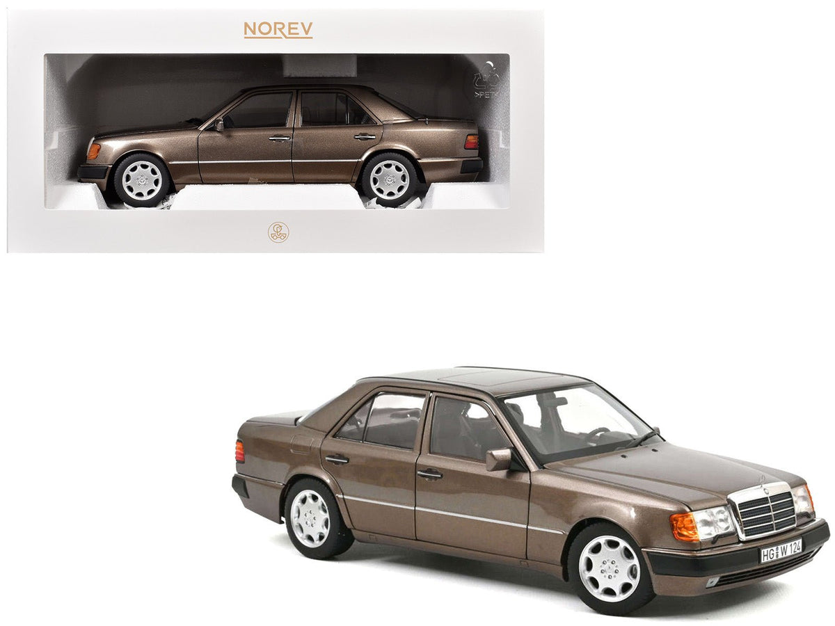 1990 Mercedes-Benz 500 E Impala Brown Metallic 1/18 Diecast Model Car by Norev-Norev-ModelCars.com