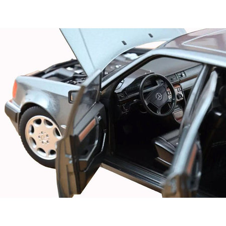 1990 Mercedes - Benz 500 E Pearl Gray Metallic 1/18 Diecast Model Car by Norev - Norev - ModelCars.com