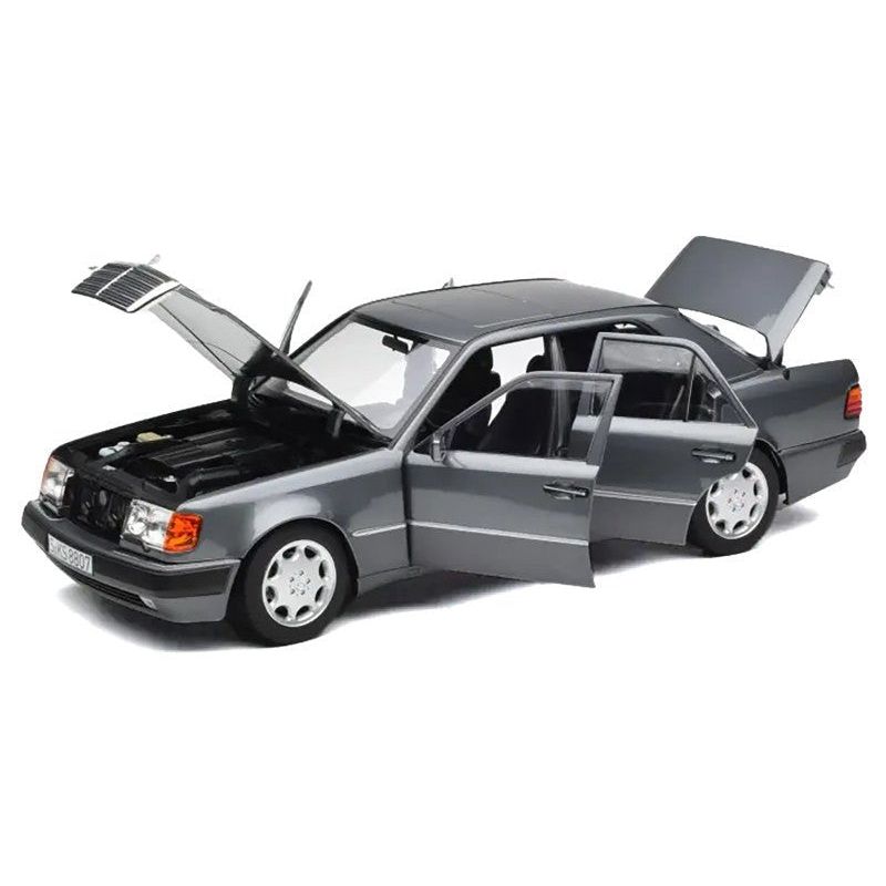 1990 Mercedes - Benz 500 E Pearl Gray Metallic 1/18 Diecast Model Car by Norev - Norev - ModelCars.com