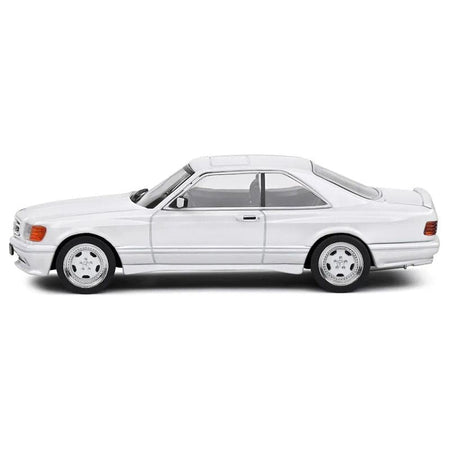 1990 Mercedes - Benz 560 SEC AMG WideBody Classic White 1/43 Diecast Model Car by Solido - Solido - ModelCars.com
