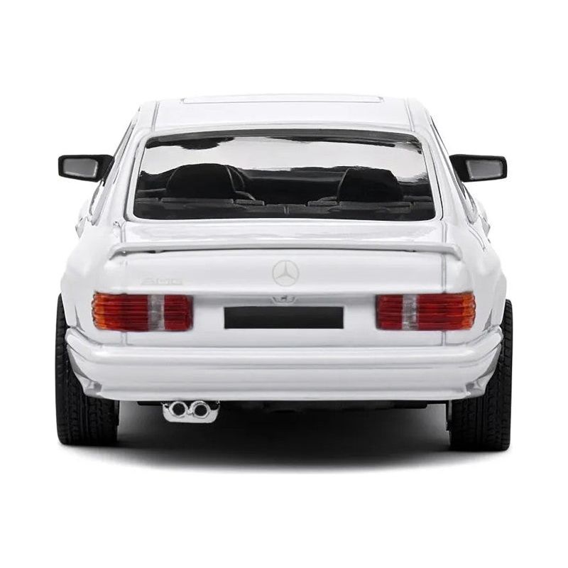 1990 Mercedes - Benz 560 SEC AMG WideBody Classic White 1/43 Diecast Model Car by Solido - Solido - ModelCars.com