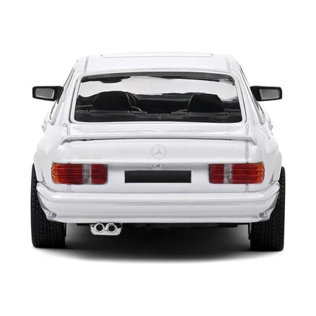 1990 Mercedes - Benz 560 SEC AMG WideBody Classic White 1/43 Diecast Model Car by Solido - Solido - ModelCars.com
