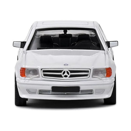 1990 Mercedes - Benz 560 SEC AMG WideBody Classic White 1/43 Diecast Model Car by Solido - Solido - ModelCars.com