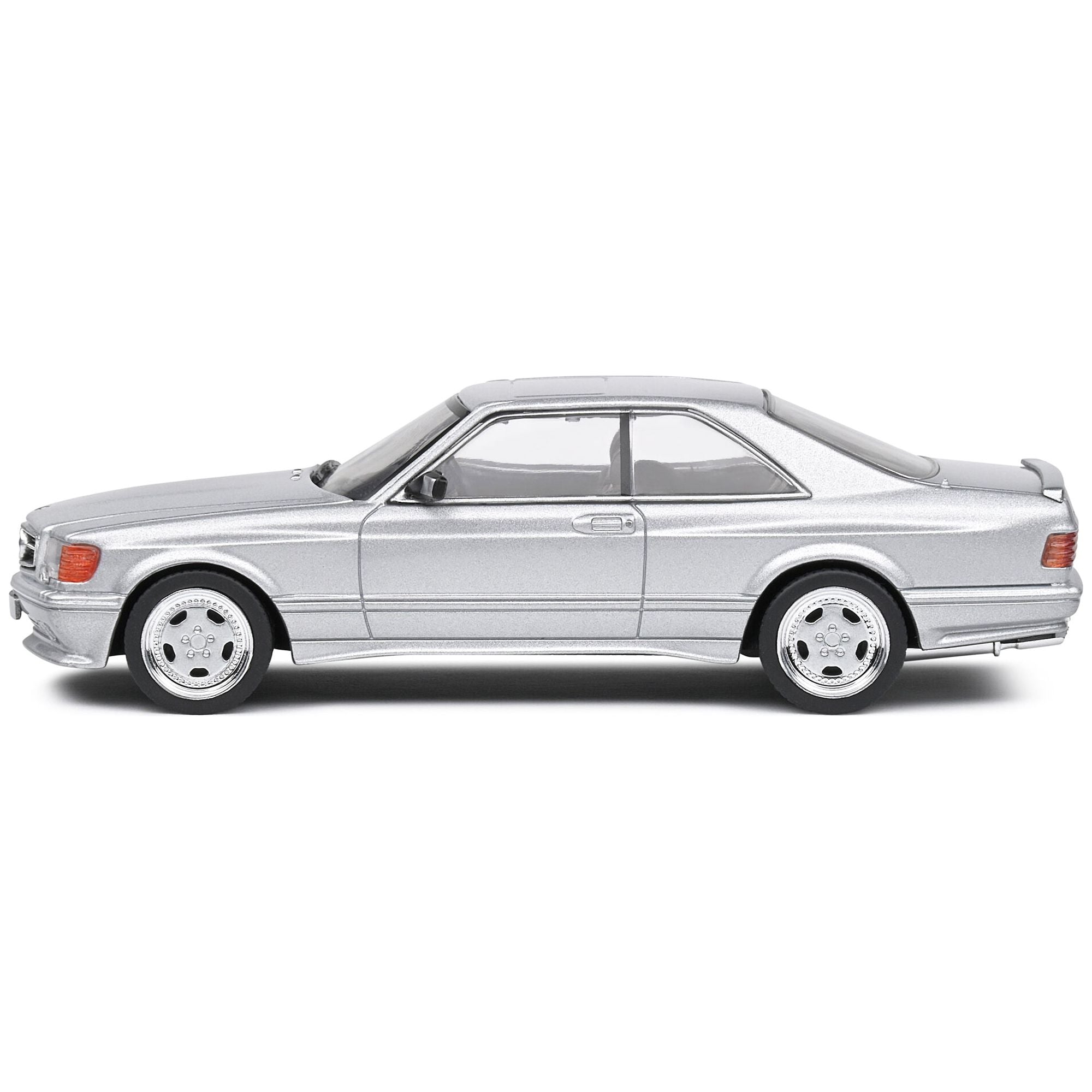 1990 Mercedes - Benz 560 SEC AMG WideBody Silver Metallic 1/43 Diecast Model Car by Solido - Solido - ModelCars.com