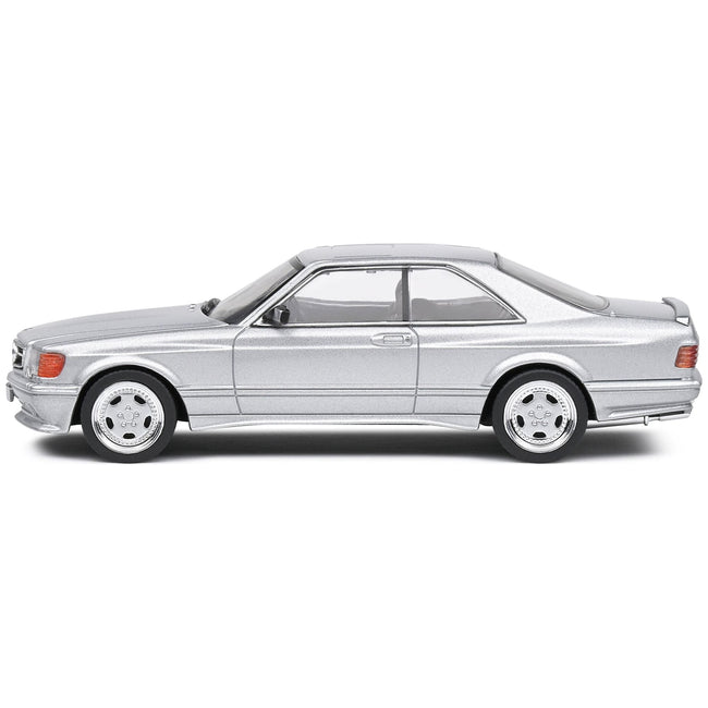 1990 Mercedes - Benz 560 SEC AMG WideBody Silver Metallic 1/43 Diecast Model Car by Solido - Solido - ModelCars.com