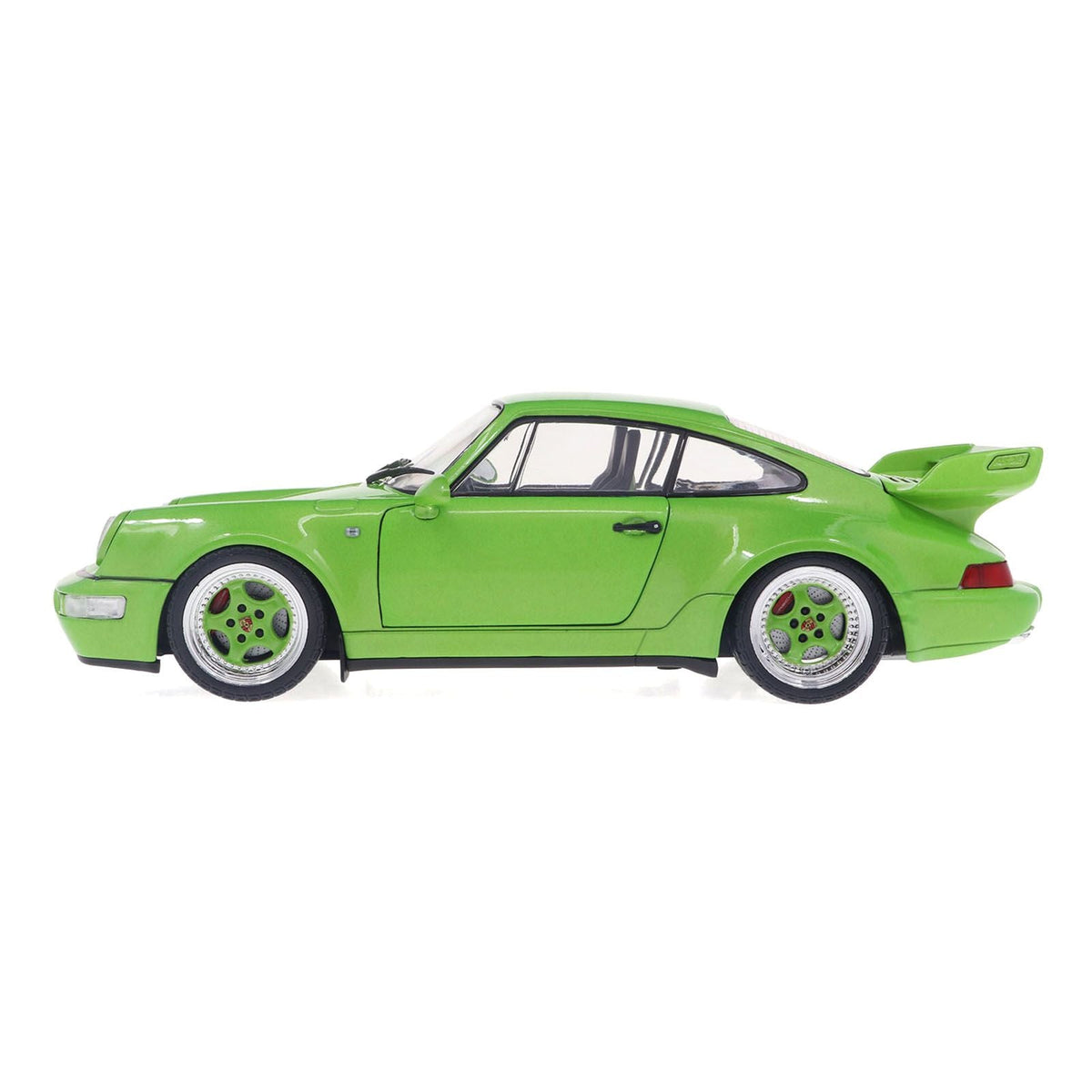 1990 Porsche 911 (964) Carrera RS "Streetfighter" Green Metallic 1/18 Diecast Model Car by Solido-Solido-ModelCars.com