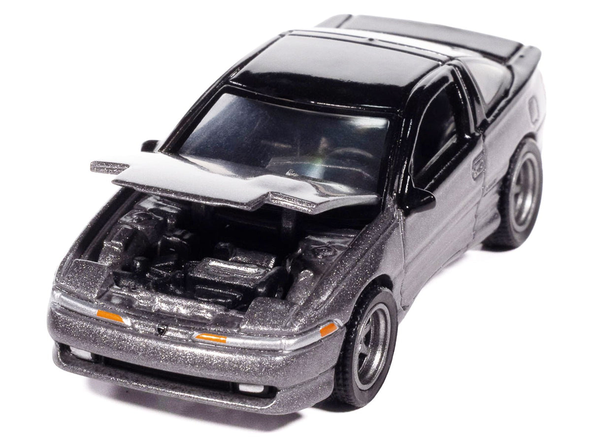 1991 Eagle Talon TSi Medium Quartz Metallic with Black Top "Modern Muscle" Series 1/64 Diecast Model Car by Auto World-Autoworld-ModelCars.com