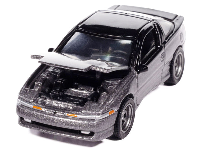 1991 Eagle Talon TSi Medium Quartz Metallic with Black Top "Modern Muscle" Series 1/64 Diecast Model Car by Auto World-Autoworld-ModelCars.com
