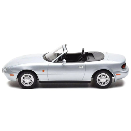 1991 Mazda MX - 5 Convertible Silver Metallic 1/18 Diecast Model Car by Norev - Norev - ModelCars.com