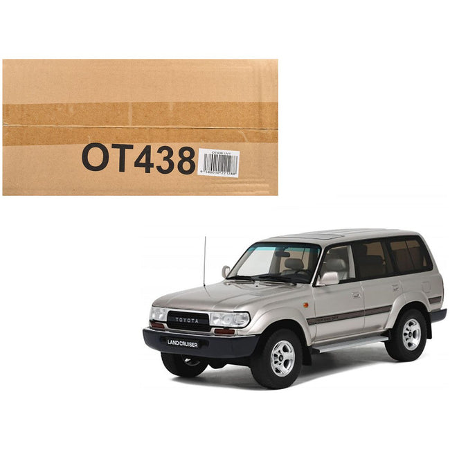 1992 Toyota Land Cruiser HDJ80 Beige Metallic Limited Edition to 3000 pieces Worldwide 1/18 Model Car by Otto Mobile-Otto Mobile-ModelCars.com