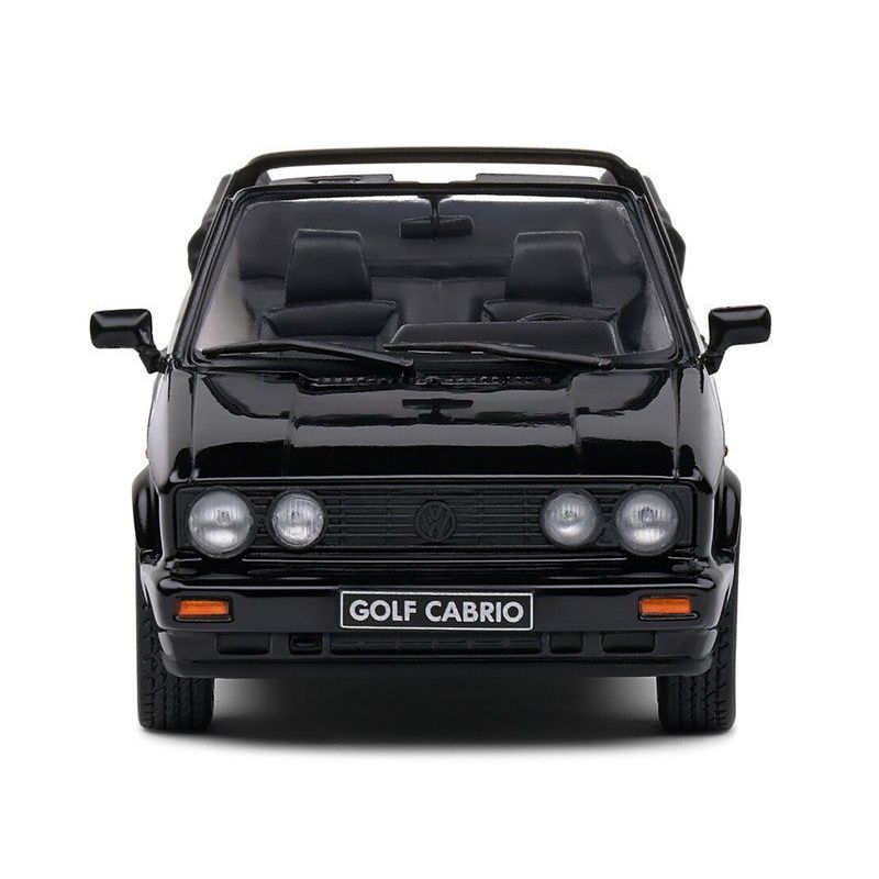 1992 Volkswagen Golf 1 Cabriolet Sportline Black 1/43 Diecast Model Car by Solido - Solido - ModelCars.com