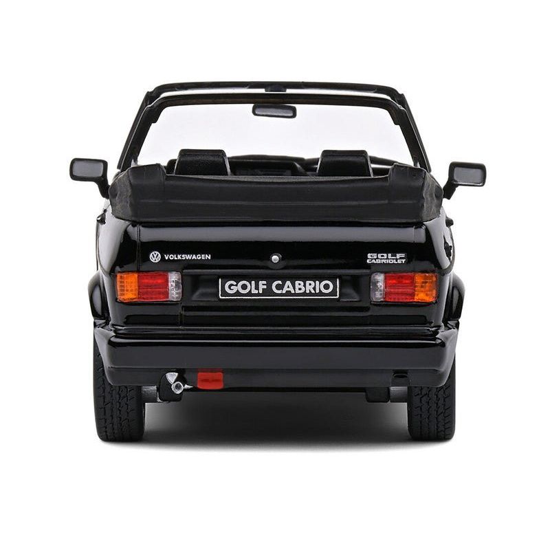 1992 Volkswagen Golf 1 Cabriolet Sportline Black 1/43 Diecast Model Car by Solido - Solido - ModelCars.com