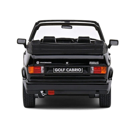 1992 Volkswagen Golf 1 Cabriolet Sportline Black 1/43 Diecast Model Car by Solido - Solido - ModelCars.com